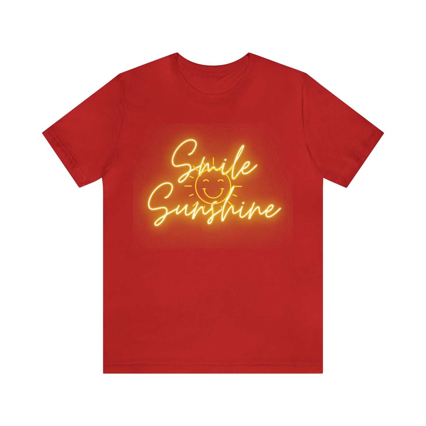 Smile Sunshine - Unisex Jersey Short Sleeve Tee