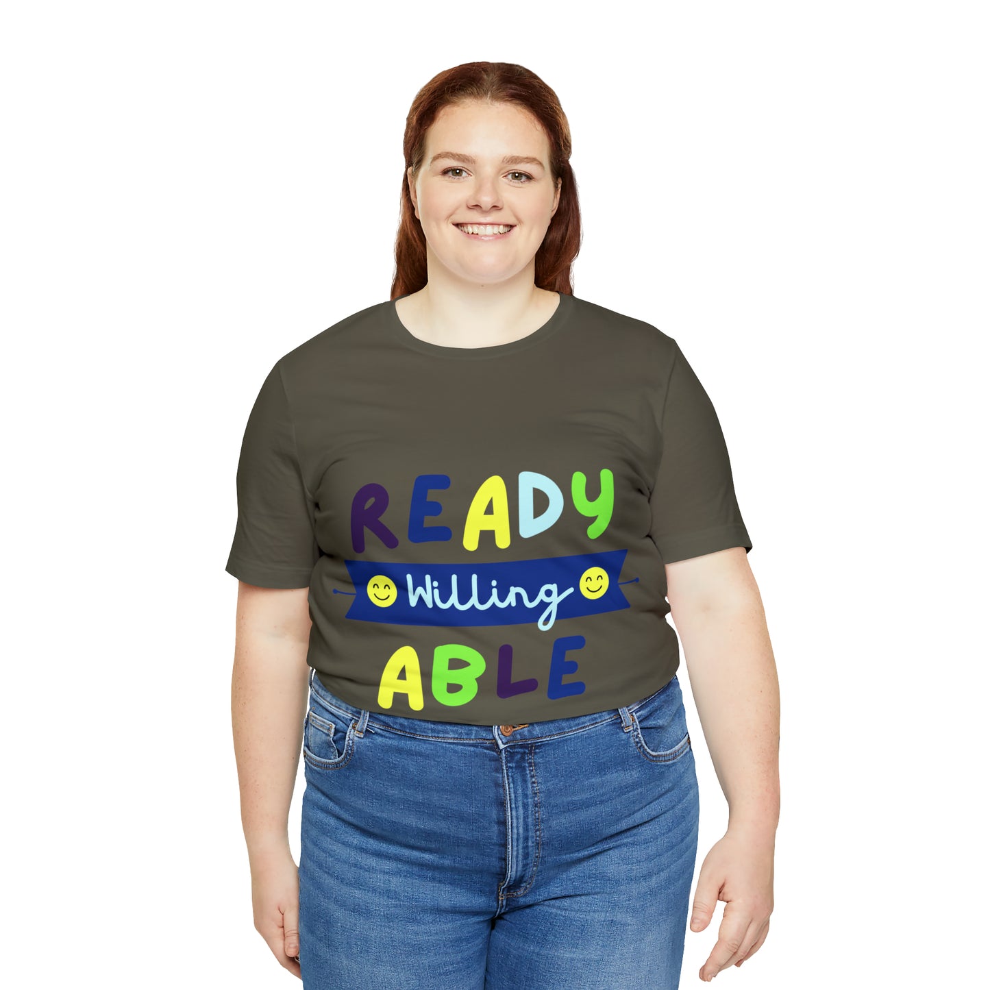 Ready Willing Able - Unisex Jersey Short Sleeve Tee