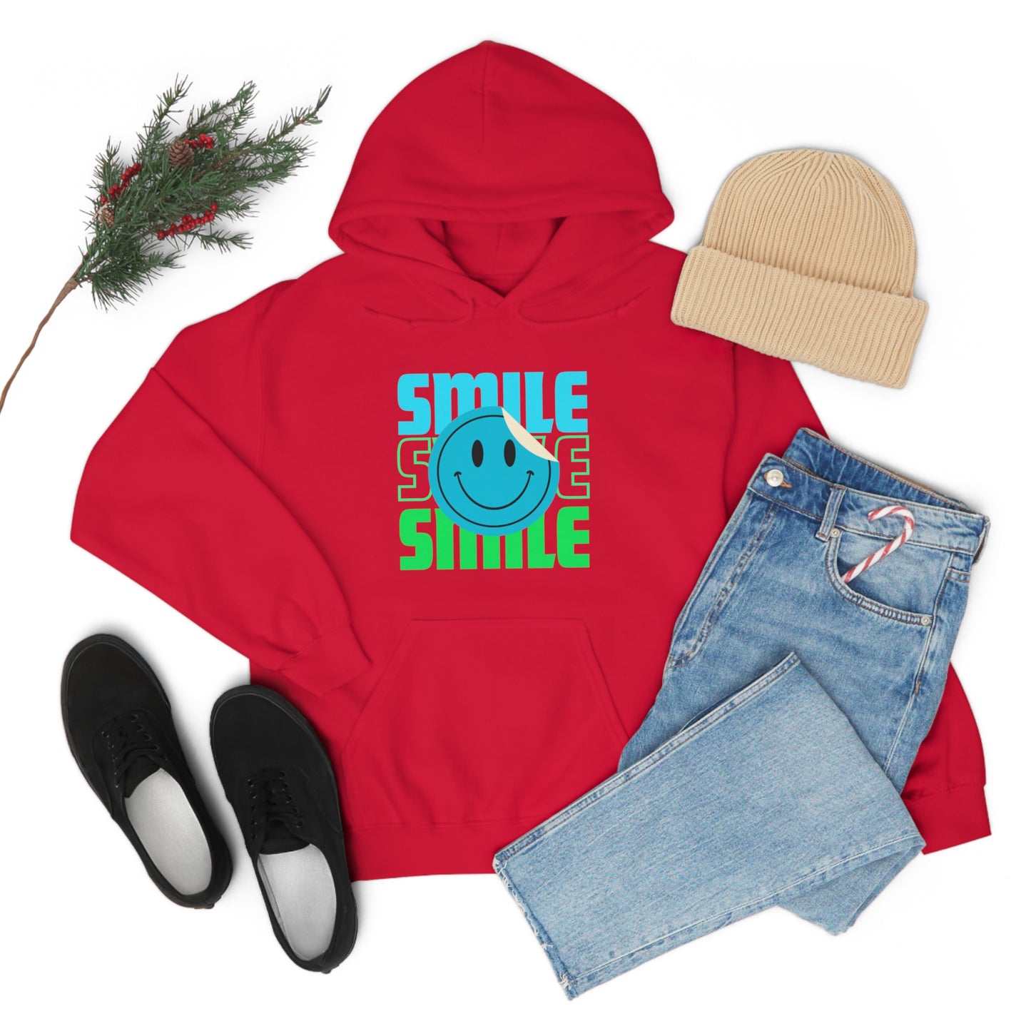 Smile - Unisex Heavy Blend™ Hooded Sweatshirt