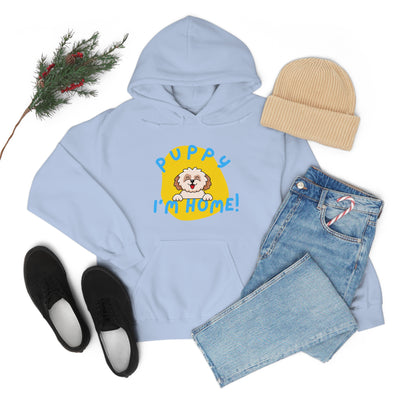 Puppy I'm Home - Unisex Heavy Blend™ Hooded Sweatshirt
