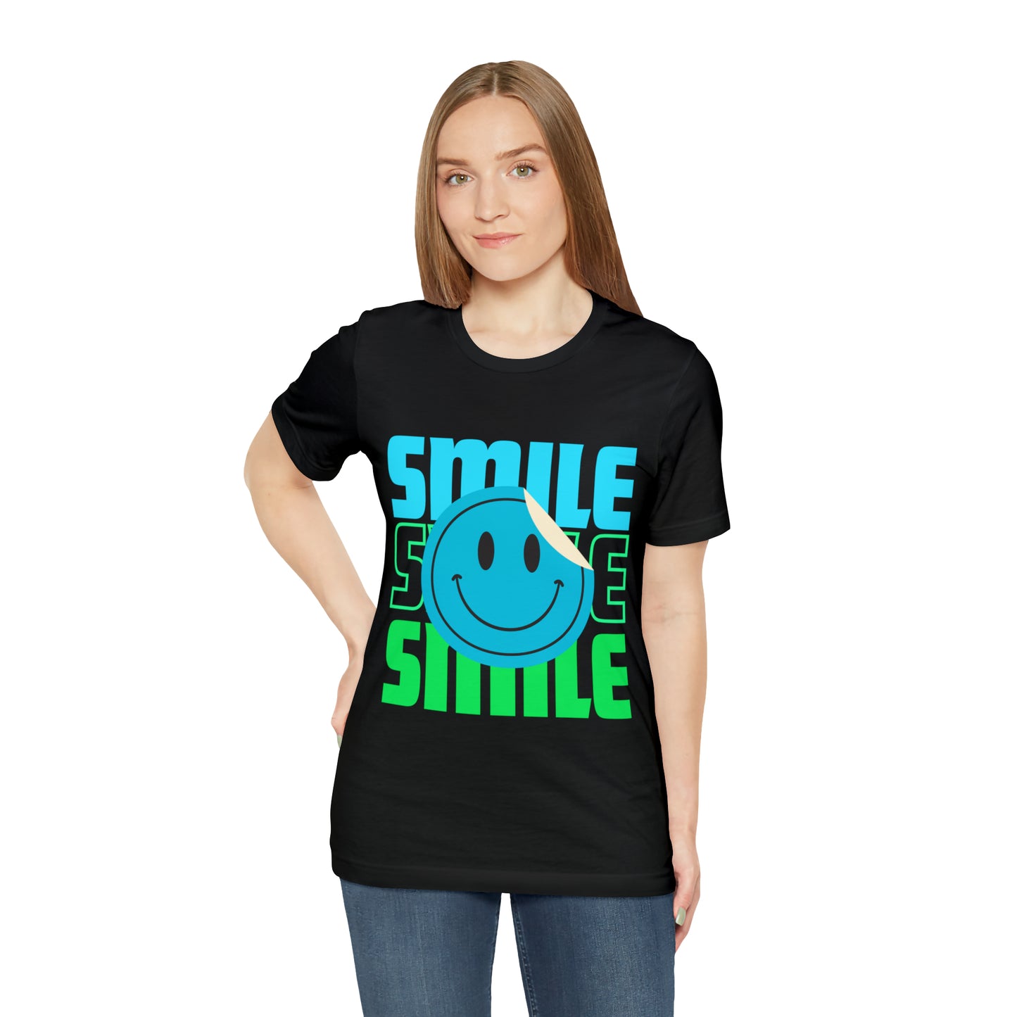 Smile  Unisex Jersey Short Sleeve Tee
