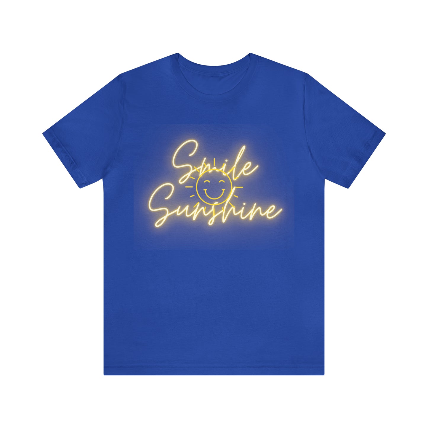Smile Sunshine - Unisex Jersey Short Sleeve Tee