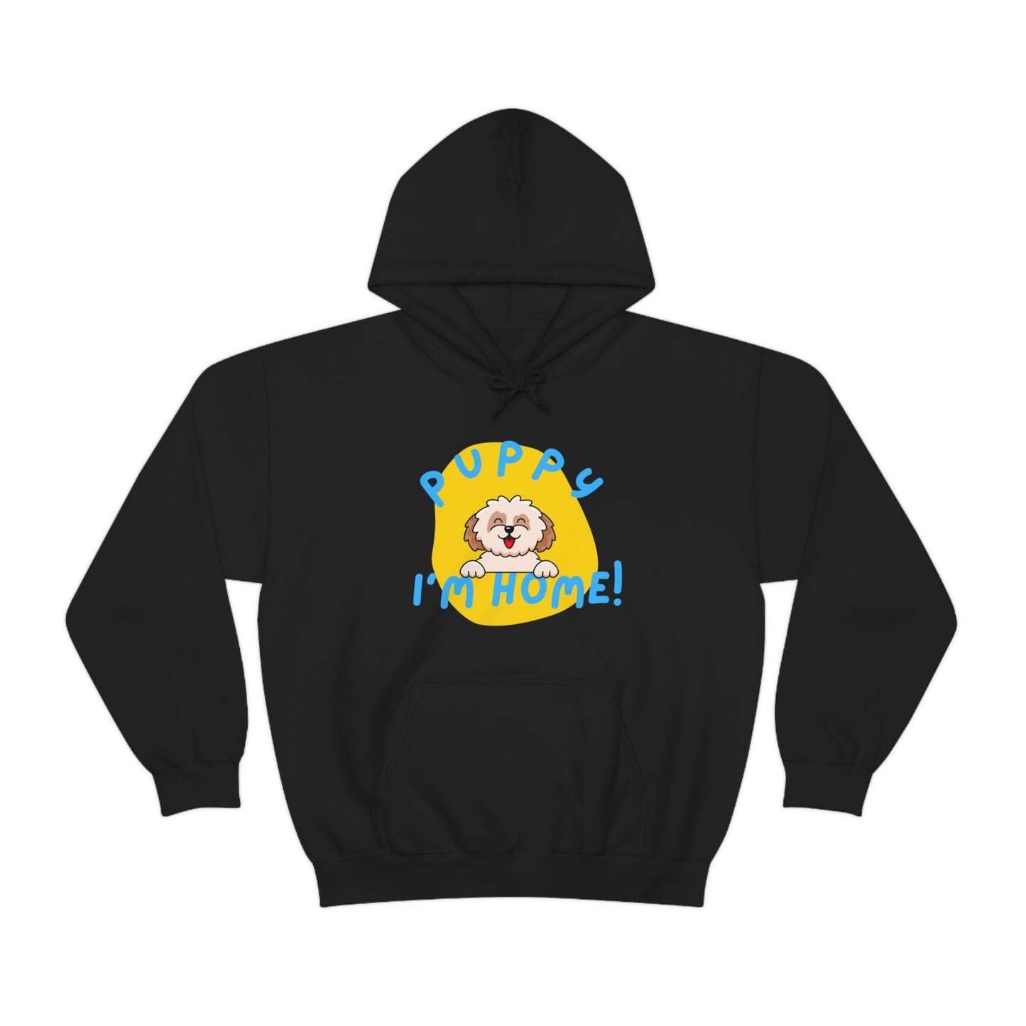 Puppy I'm Home - Unisex Heavy Blend™ Hooded Sweatshirt