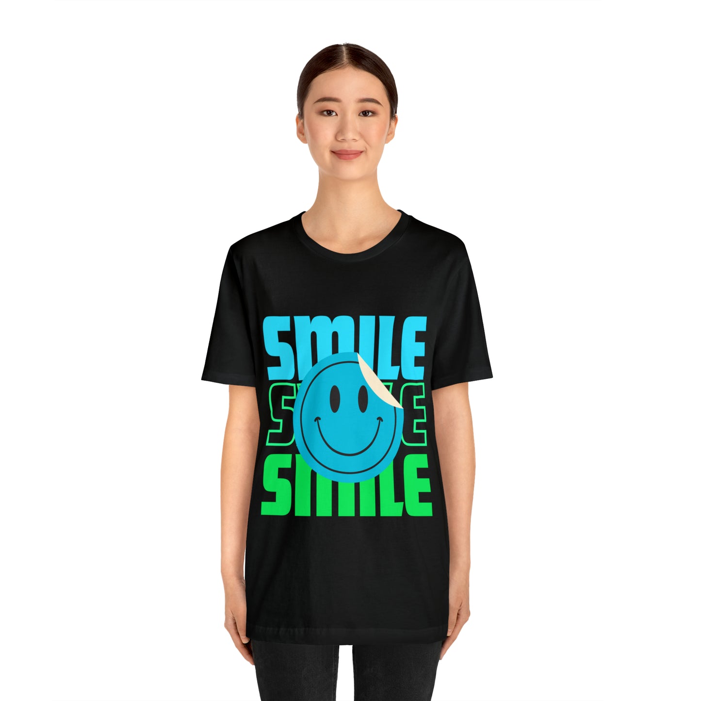 Smile  Unisex Jersey Short Sleeve Tee