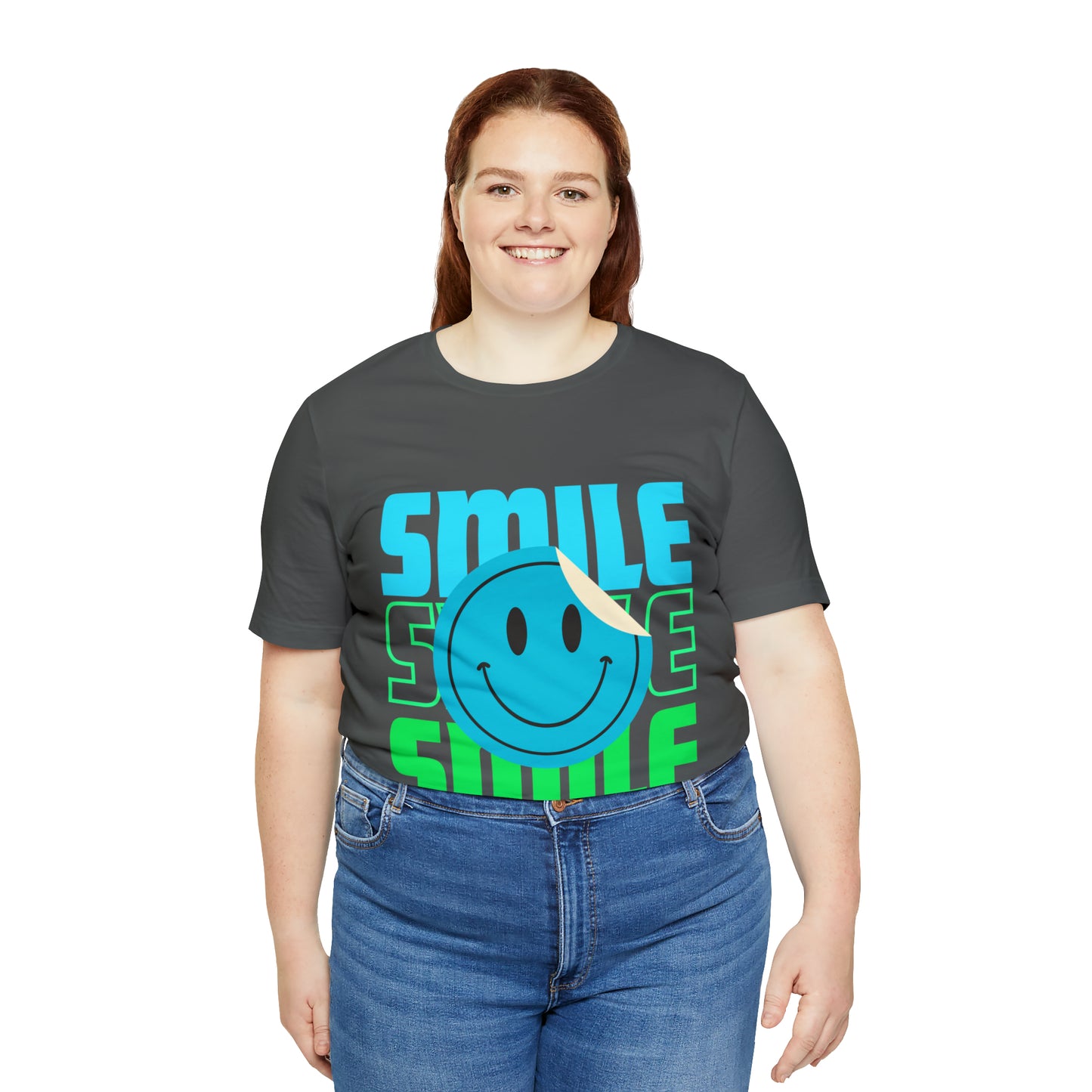 Smile  Unisex Jersey Short Sleeve Tee