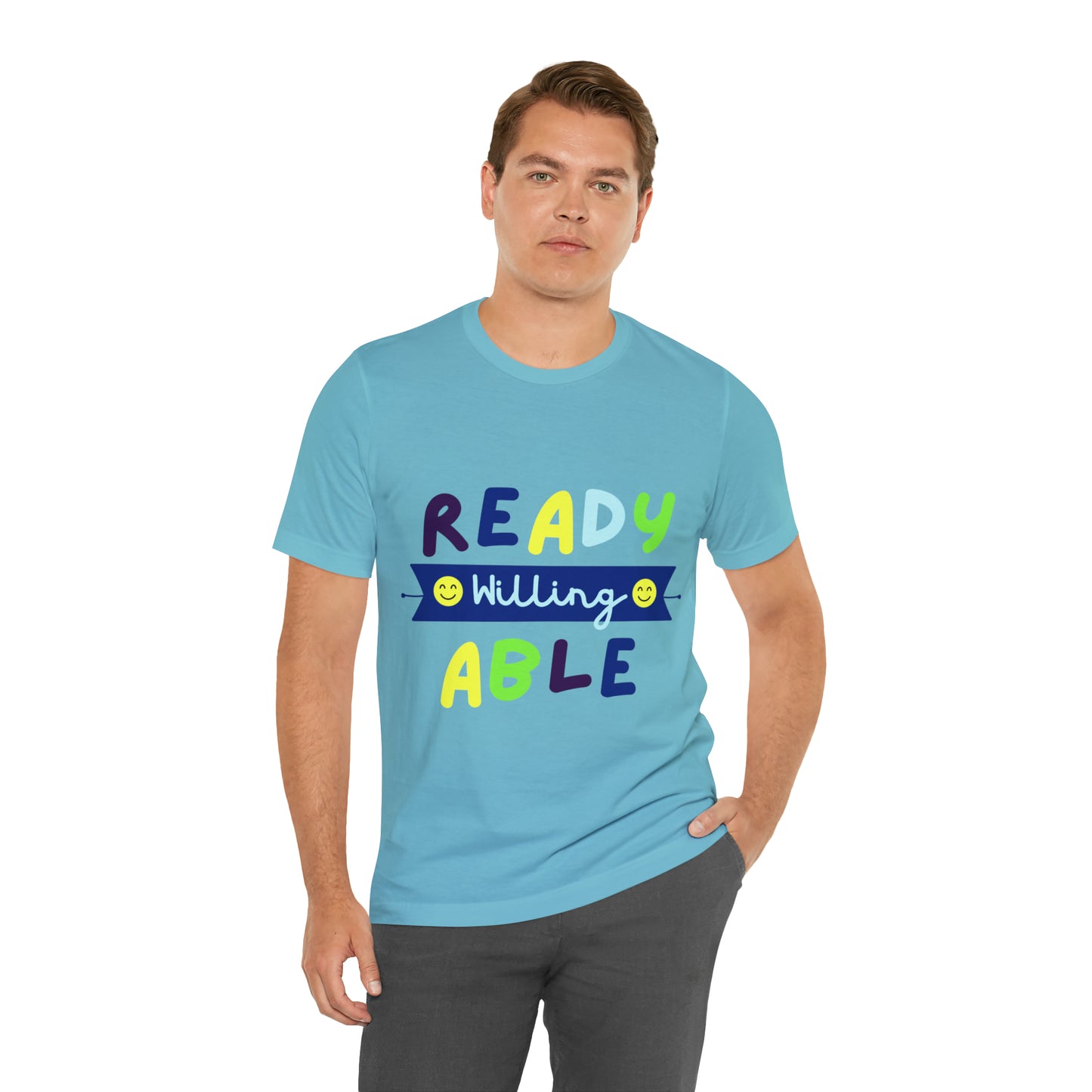 Ready Willing Able - Unisex Jersey Short Sleeve Tee